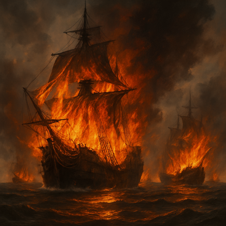 Burn the ships